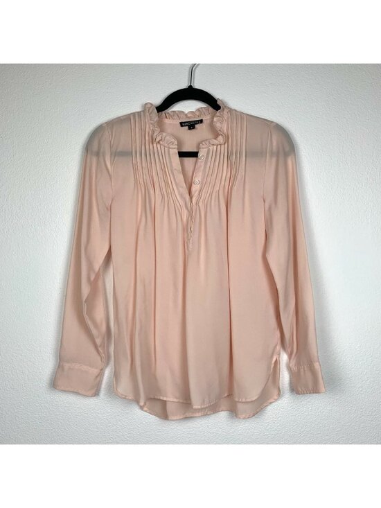 J.CREW Tops - ✨3/$30 J. Crew Mercantile 2 Peach Pink Blouse Top